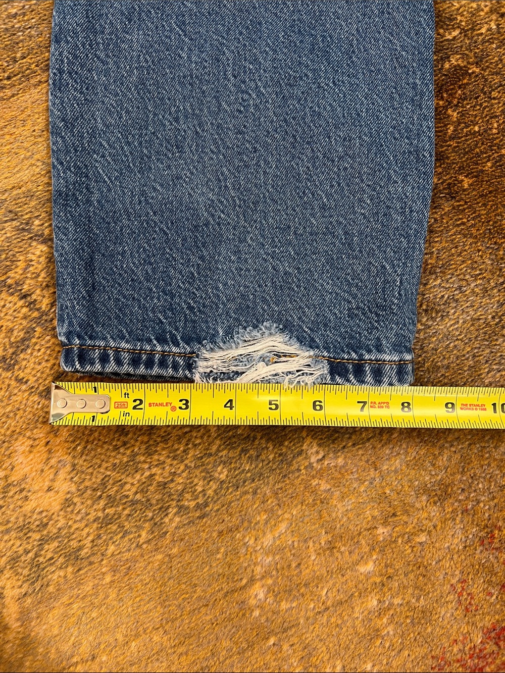 Levi’s 501 90’s lightweight midrise jeans Sz 30x29 - Picture 16 of 16
